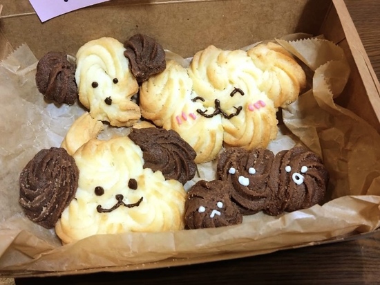 ◎特別活動(自由参加) ワンちゃん型クッキー作り🐶