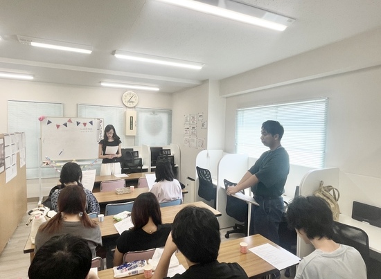 □終業式＆特別活動　流しそうめん(自由参加)