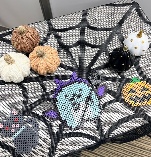 パーラービーズに挑戦！