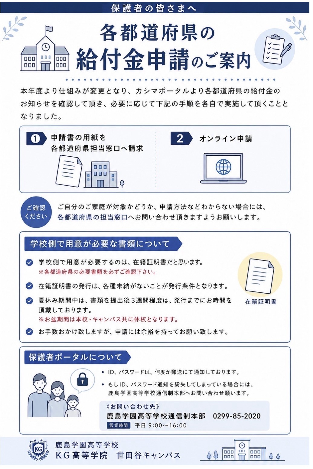 各都道府県、給付申請について