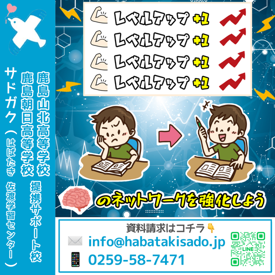 【サドガク】脳を発達させよう