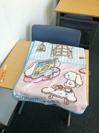 シナモンのブランケット