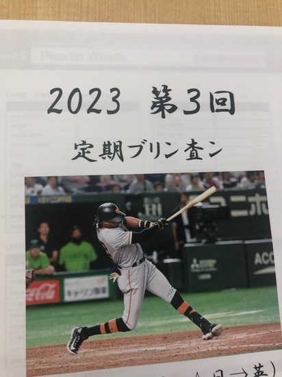 定期ブリン査ン！？