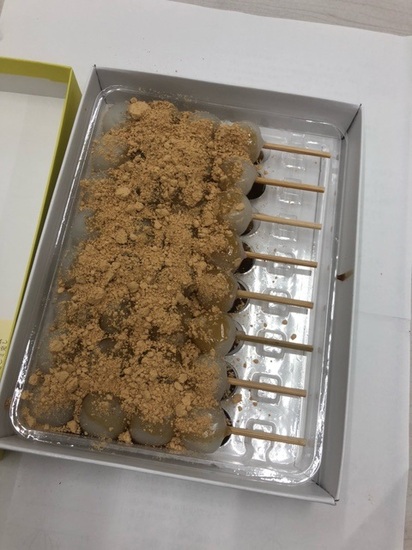 みたらし風きなこだんご