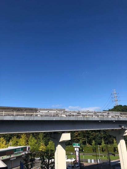 ドジャーブルーな青空