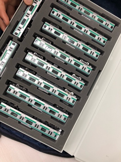 常磐線のＮゲージ