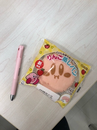 カービィのりんご蒸しパン