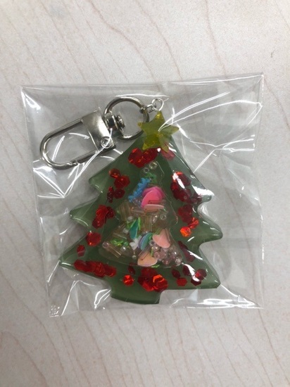 レジンのクリスマスツリー