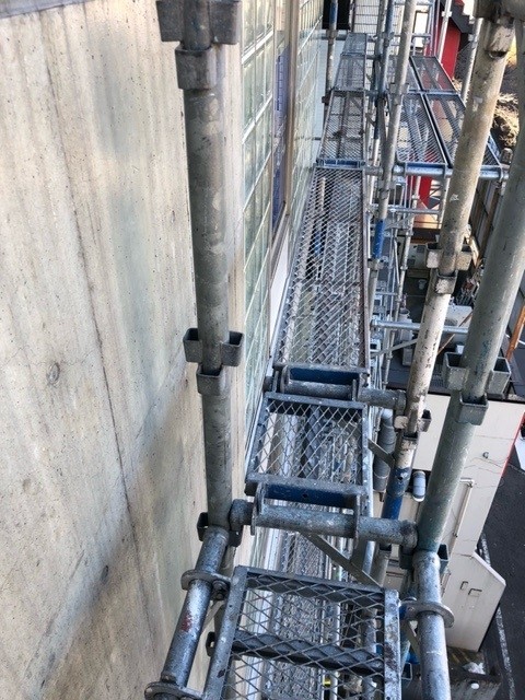 こんな細い所で