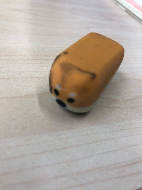 柴犬の消しゴム