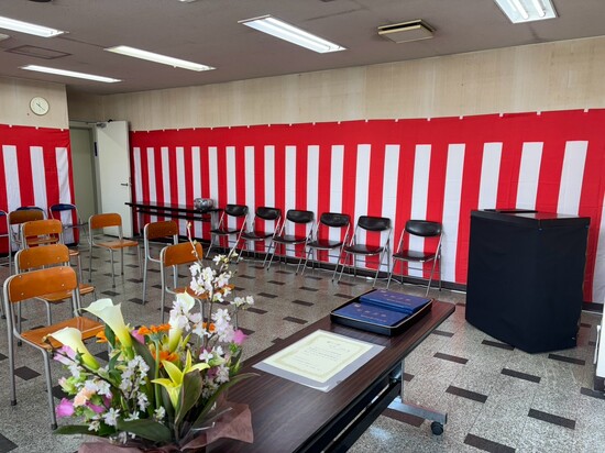 令和6年度　後期卒業証書授与式