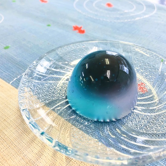 お菓子作り（水まんじゅう）