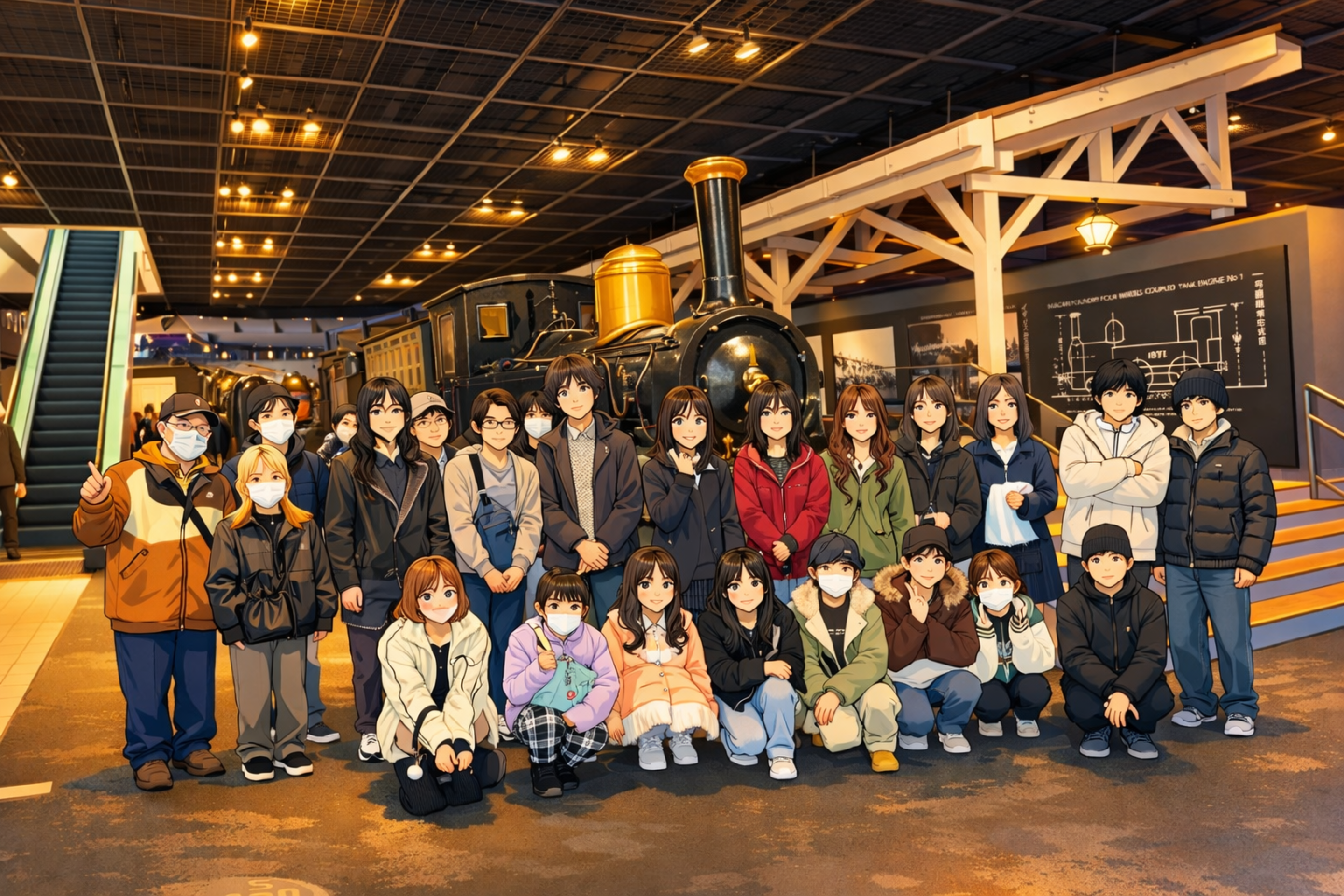 鉄道博物館（東口・西口合同）でのそれぞれの楽しみ方