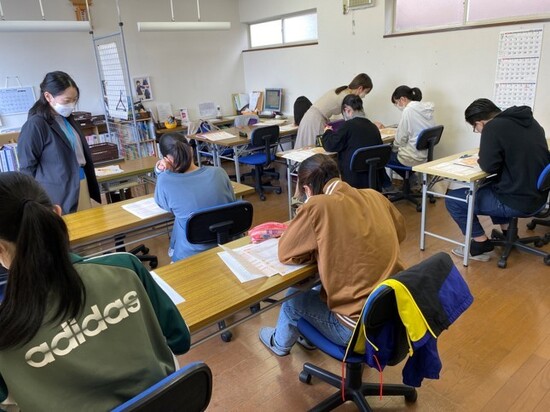 特別活動「レディネステスト」◇花巻キャンパス◇