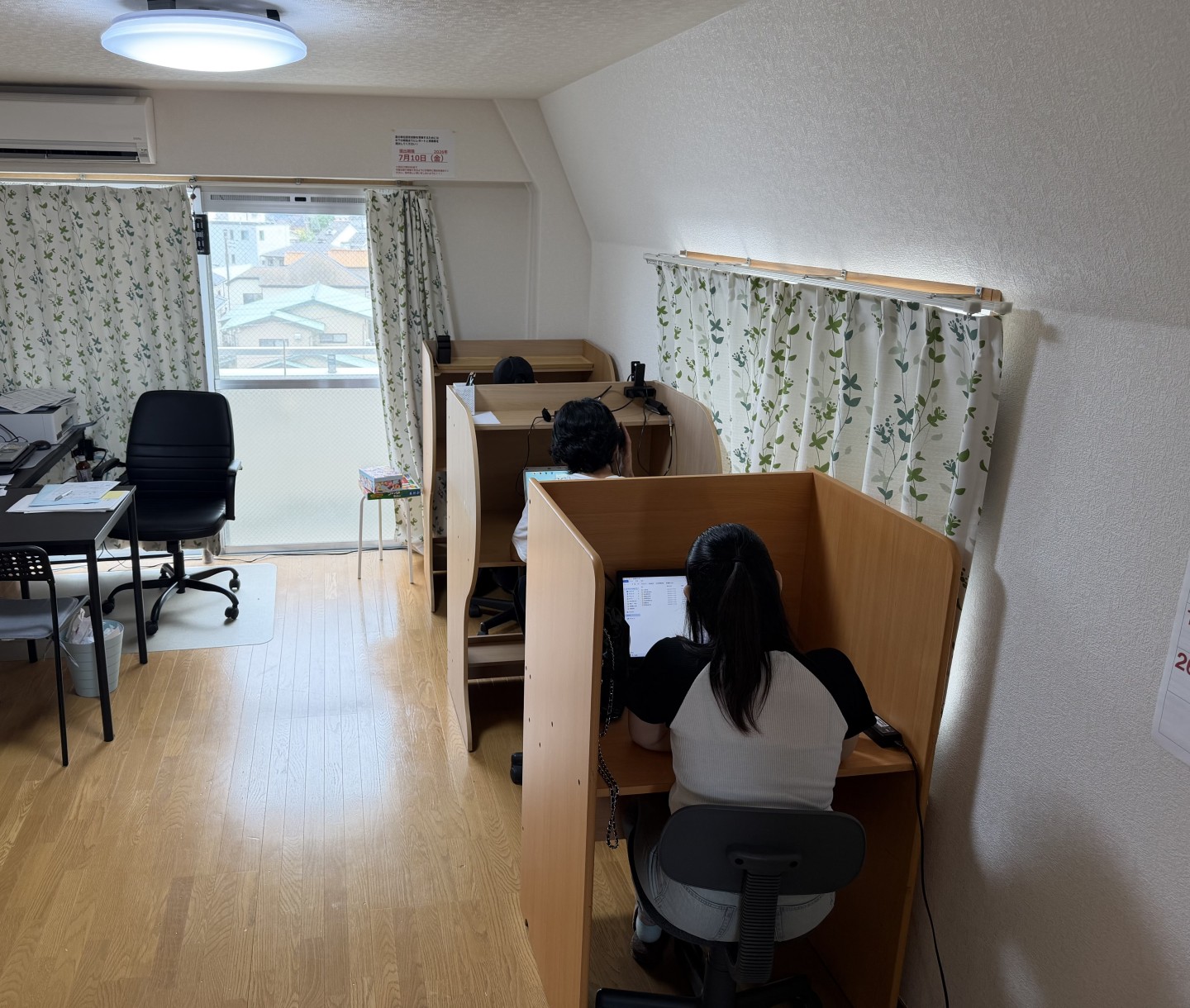 【キャンパス風景】期限に向けて追い込み中！