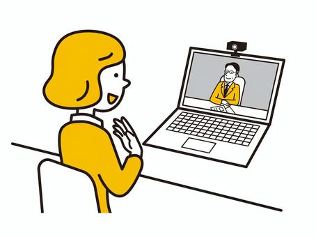 オンラインでの学校説明会、個別相談会