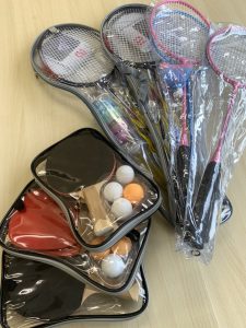 バドミントン・卓球大会開催！！