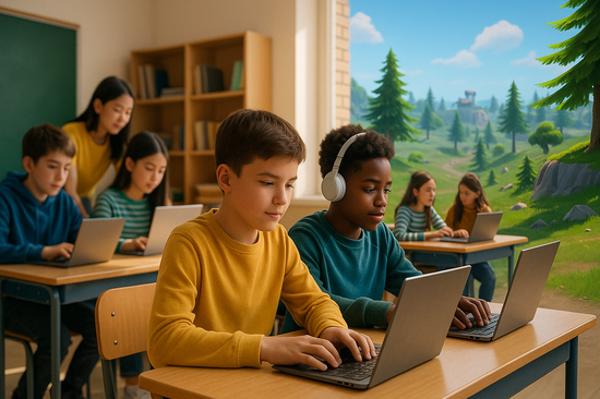 フォートナイトを“学校”で学ぶってどういうこと？