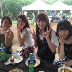 バーベキューは好天に恵まれました！