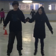 3年生を送る会は、スケート大会？