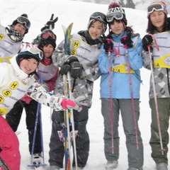 今日と明日はスキー・スノボ実習！