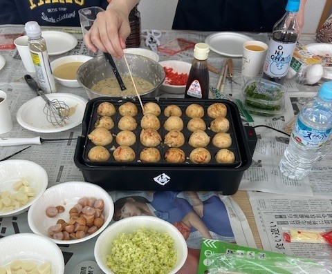 たこ焼きパーティーを開催しました！🐙