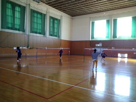 バドミントン　令和5年11月22日