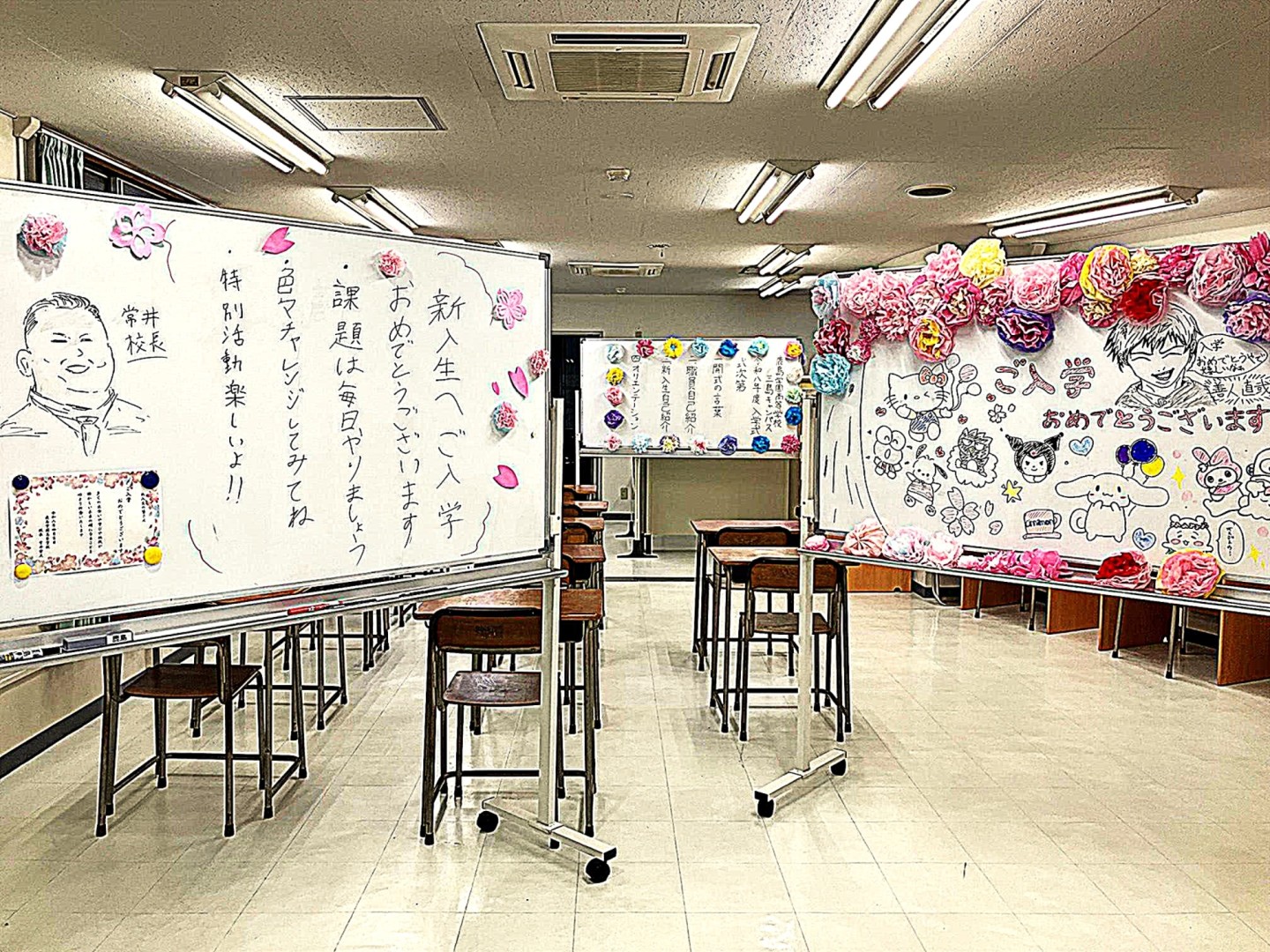 本日、三島キャンパス入学式でした🌸