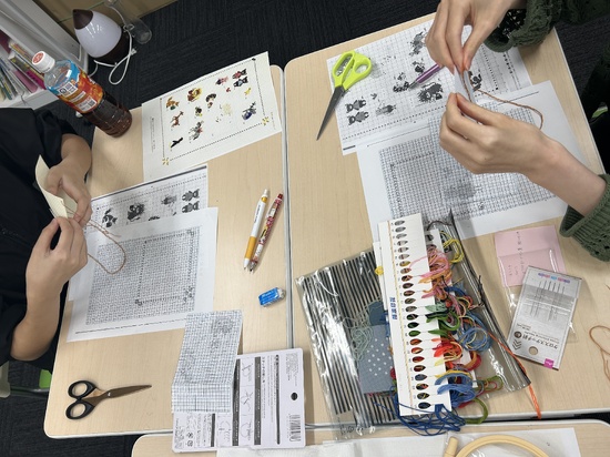 クロスステッチやってます【大阪梅田校】