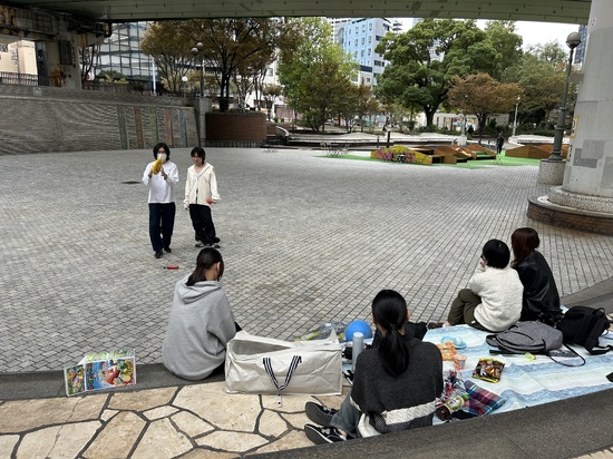 公園で運動(遊び）してみました【大阪梅田校】