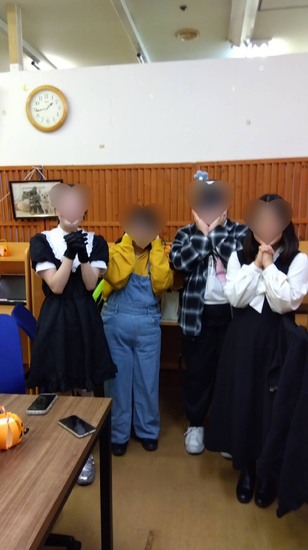 ハロウィンイベントの衣装