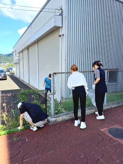 西舞鶴駅周辺のクリーン活動