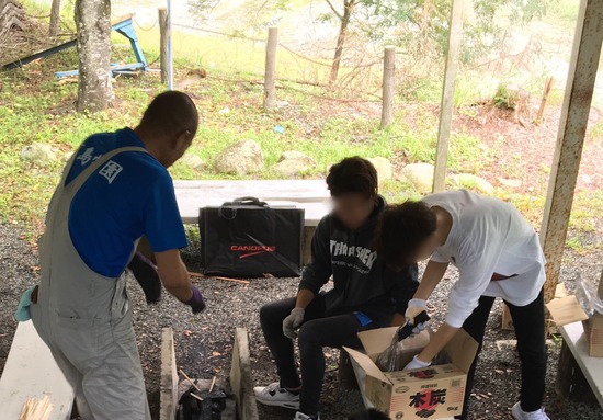 山北町BBQ＆川遊び！