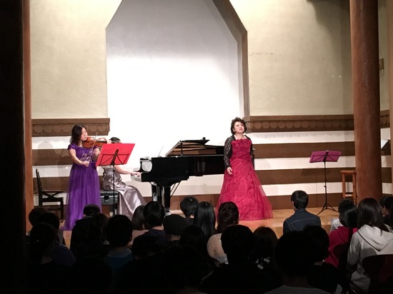 声楽・バイオリンジョイントコンサート