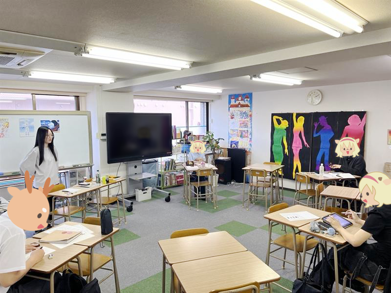 イラストコース活動開始！