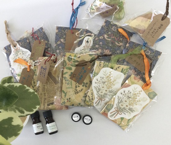 アロマワークショップ～Let’s say thank you vol.1～