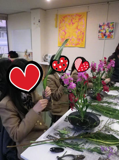 第２回生け花講習会☆