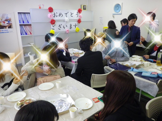 卒業生を祝う会♪