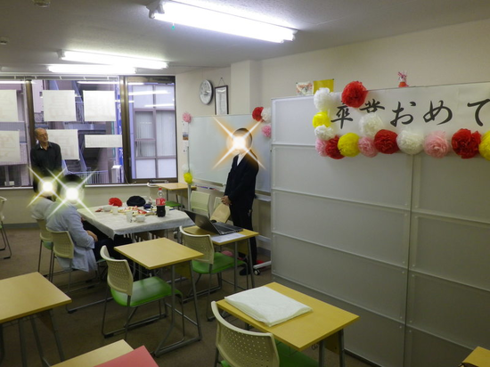 前期卒業生 卒業式☆