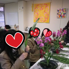 第２回生け花講習会☆