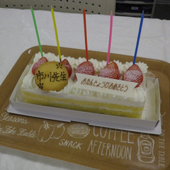 もうすぐ新学期！&Ｉ先生の誕生日祝い☆