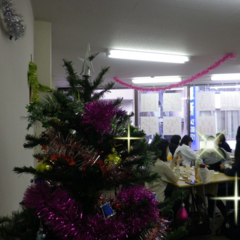 明日から入学願書受付！＆終業式とｸﾘｽﾏｽﾊﾟｰﾃｨｰ♪