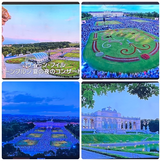 シェーンブルン夏の夜のコンサート（ウィーンフィル）