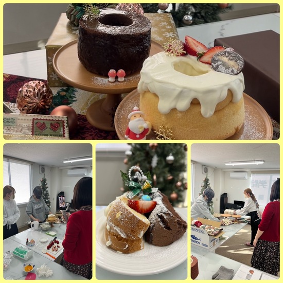 ケーキを焼いてみた！