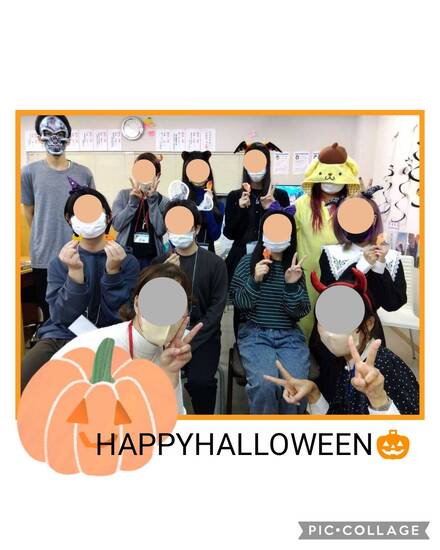 通信制高校のハロウィンパーティ