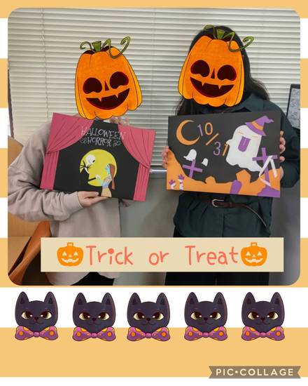 Halloween制作を行いました♪