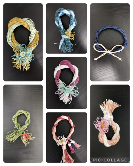 お正月しめ縄制作を行いました♪