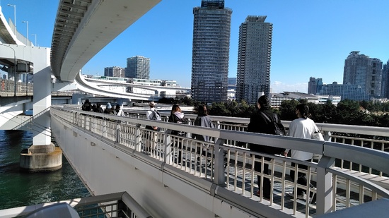 レインボーブリッジウオーキング