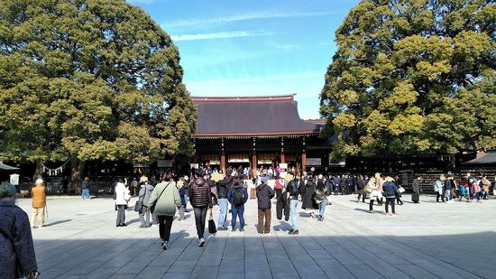 特別活動　明治神宮初詣＆原宿散策