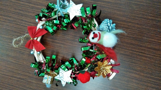 クリスマリース作り＆クリスマス会